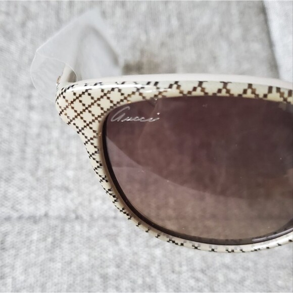 Authentic Gucci 3633 Sunglasses Fancy Gray with Print Made in Italy - Picture 3 of 11
